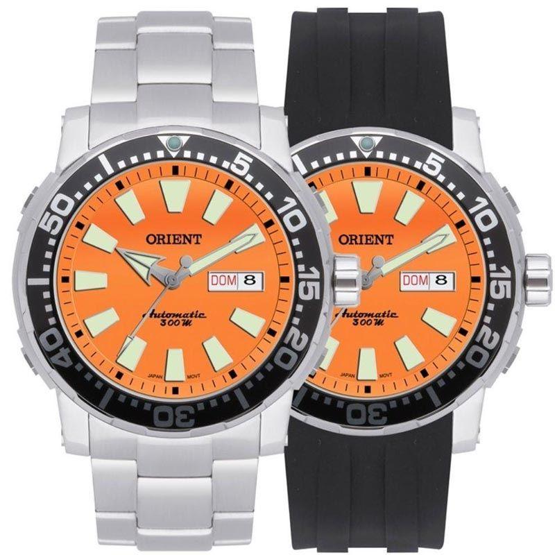 Relógio Orient Masculino Scuba Diver Poseidon Automático 469SS040